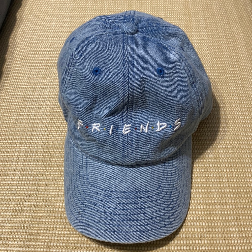 NWOT Friends Denim baseball hat Made in USA one size